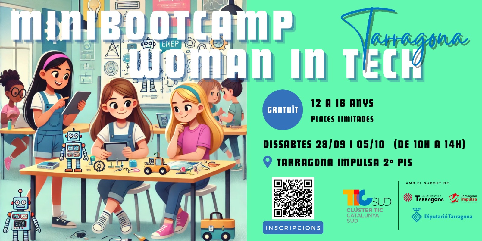 Minibootcamp woman in tech Tarragona